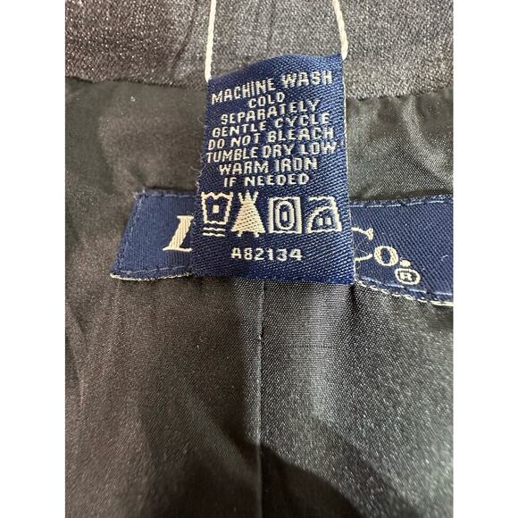 Denim & Co Denim Jacket Charcoal Gray Wash Multicolor Floral Embroidery Medium - Picture 4 of 9